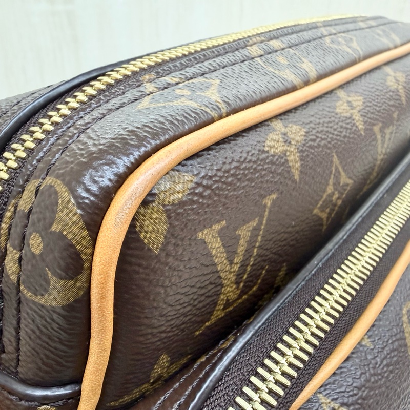 LV（超新）✨原花Nil雙層郵差包M14016-13