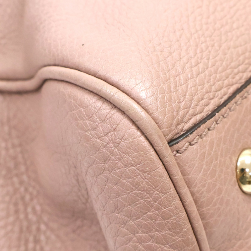 粉色 牛皮 Bamboo 兩用包【GUCCI 古馳】 323658-12