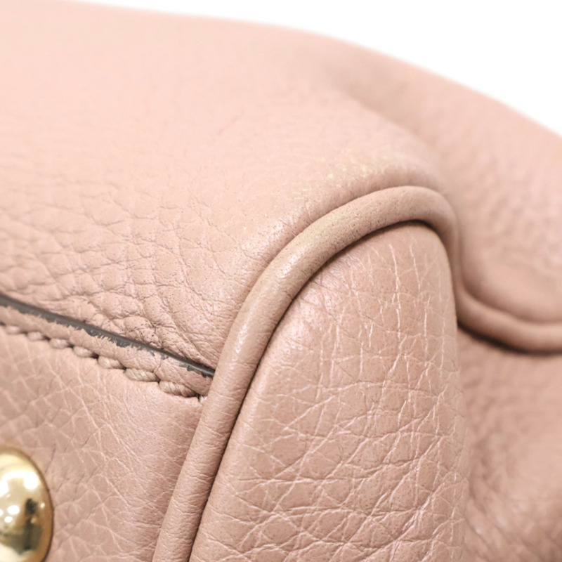 粉色 牛皮 Bamboo 兩用包【GUCCI 古馳】 323658-15