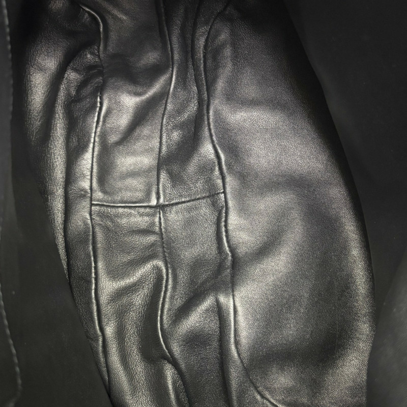 黑色 皮革 两用包【PRADA 普拉達】-6