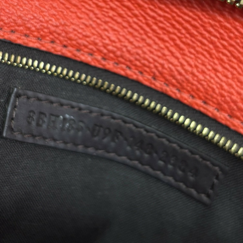 橘色 棕色 Zucca 帆布 托特包【FENDI 芬迪】 8BH185-6