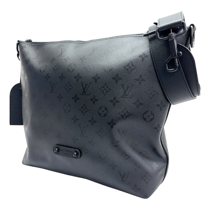 黑色 原花 Midnight 帆布 Vagabon Hobo 肩背包【LOUIS VUITTON LV 路易威登】 M27856-1