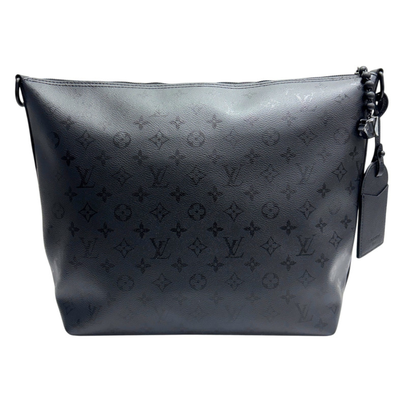 黑色 原花 Midnight 帆布 Vagabon Hobo 肩背包【LOUIS VUITTON LV 路易威登】 M27856-2