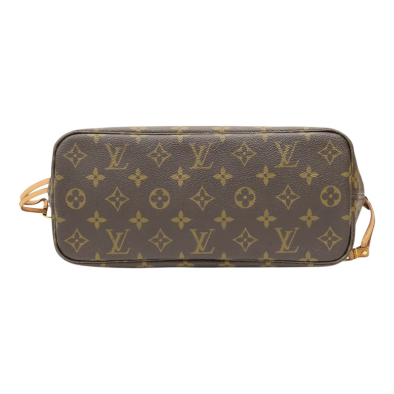 棕色 原花帆布 Neverfull PM 托特包【LOUIS VUITTON LV 路易威登】 M40155-3