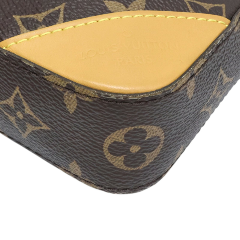 棕色 原花帆布 限量 Nigo聯名 Trio 三合一郵差包【LOUIS VUITTON LV 路易威登】 M45965-15