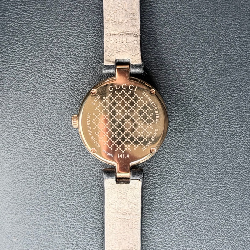 GUCCI YA141401 女錶 專櫃購入-6