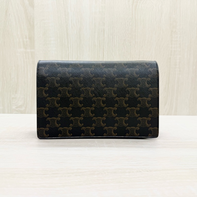 CELINE (25年超新✨印花Triomphe雙層側背背-3