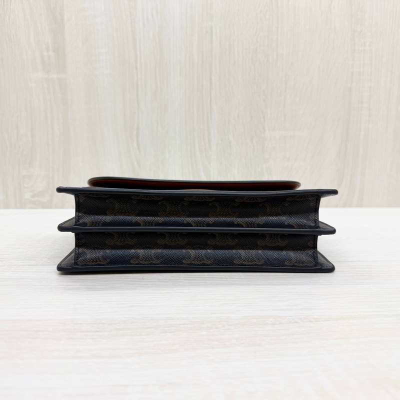 CELINE (25年超新✨印花Triomphe雙層側背背-6