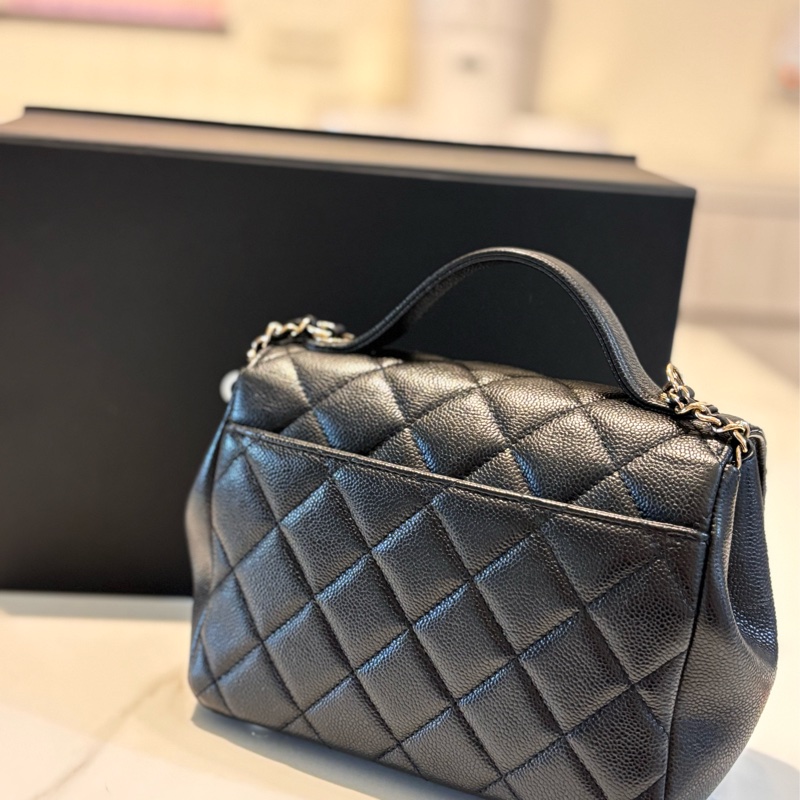 香奈兒郵差包🖤經典百搭款黑金✨-1