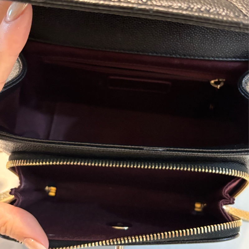 香奈兒郵差包🖤經典百搭款黑金✨-7