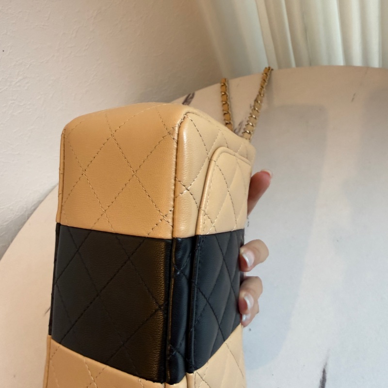 香奈兒雙色奶茶色方胖🐯-5