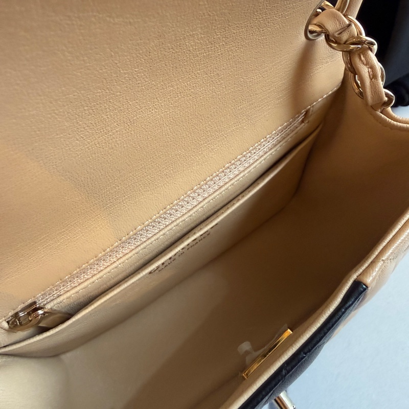 香奈兒雙色奶茶色方胖🐯-8