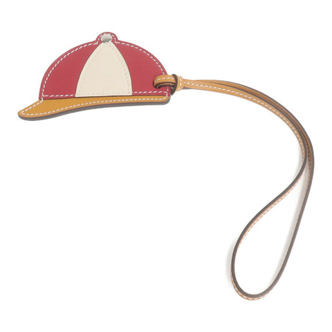 HERMES Swift皮革Paddock Bombe Charm掛飾