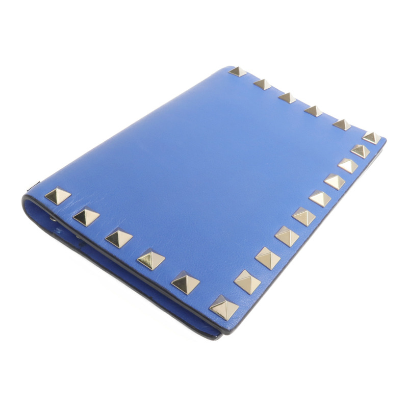 Valentino 牛皮皮革Rockstud Passport Case護照套-2