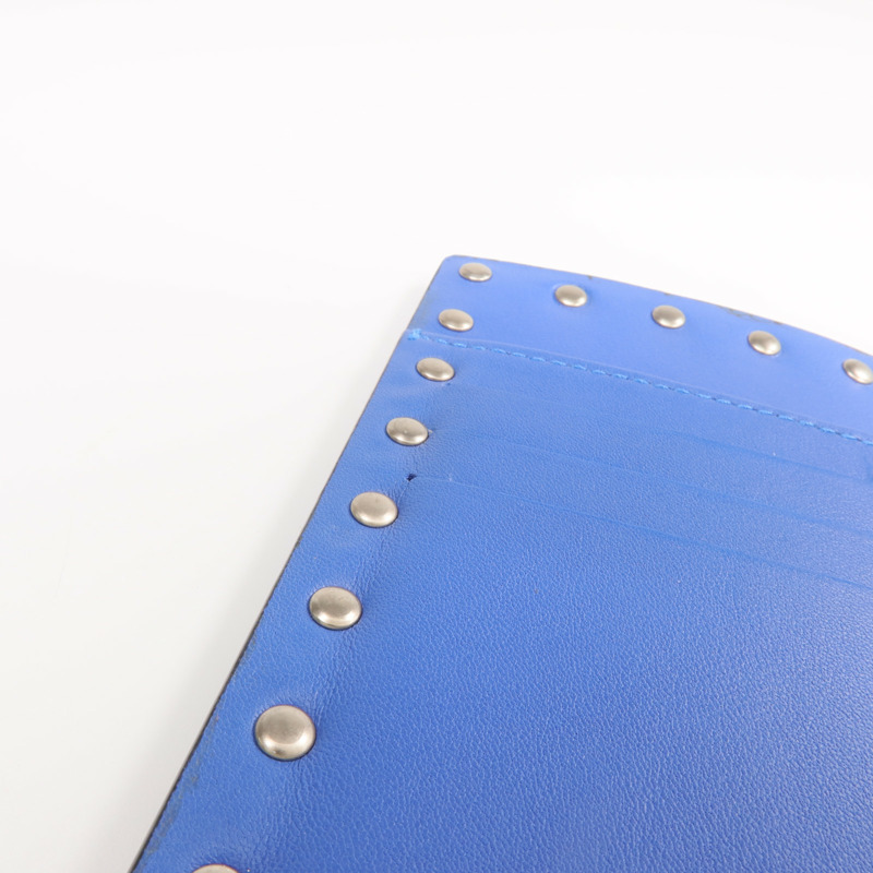 Valentino 牛皮皮革Rockstud Passport Case護照套-14