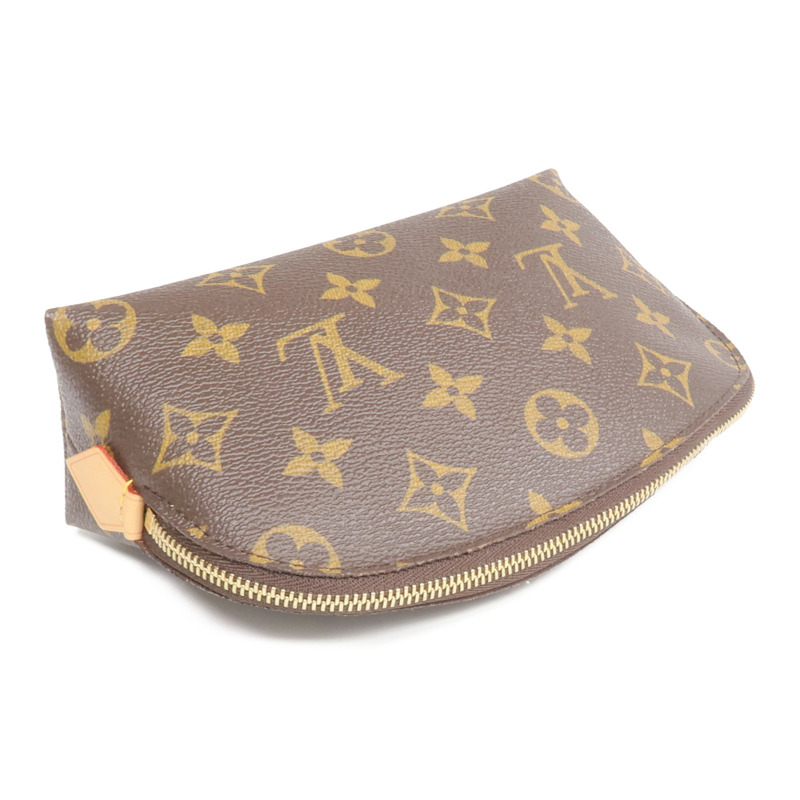 LOUIS VUITTON Monogram Cosmetic Bag金扣化妝袋-4