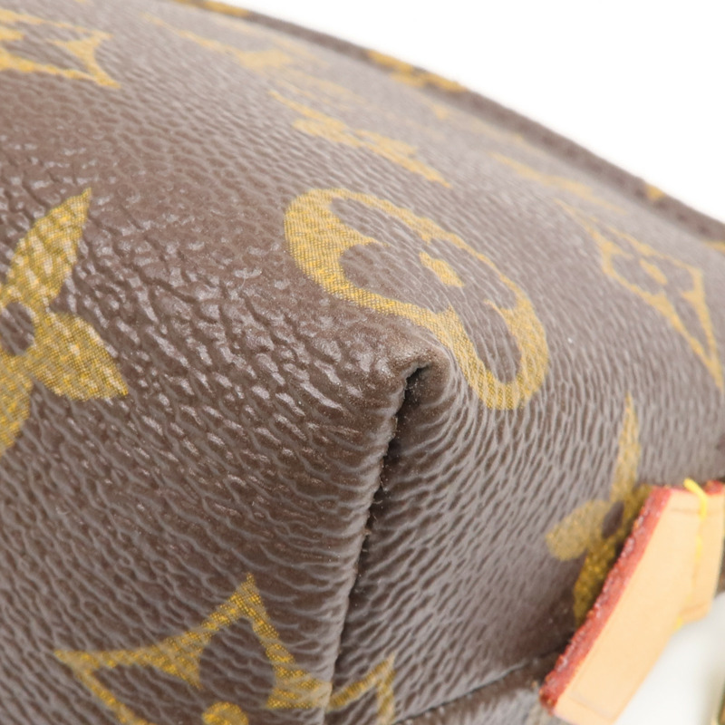 LOUIS VUITTON Monogram Cosmetic Bag金扣化妝袋-9