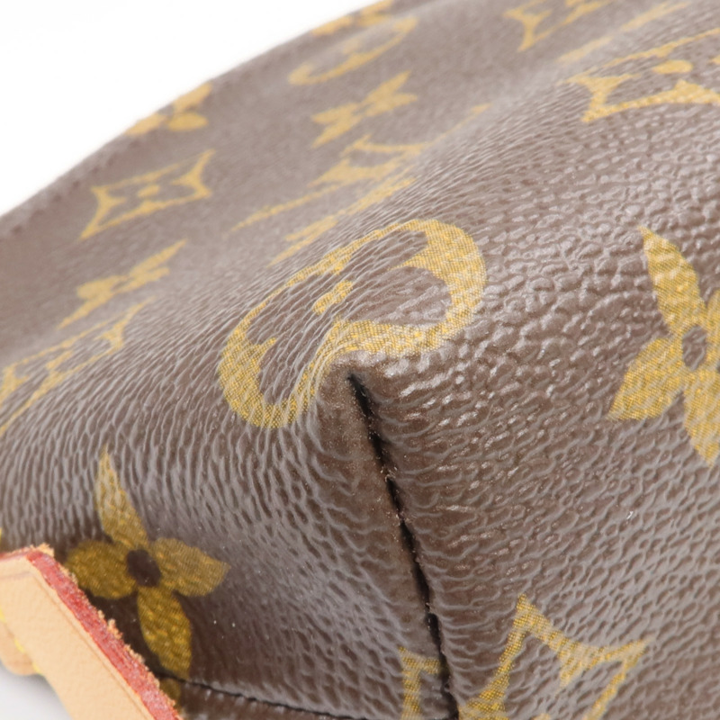 LOUIS VUITTON Monogram Cosmetic Bag金扣化妝袋-10