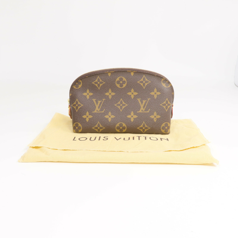 LOUIS VUITTON Monogram Cosmetic Bag金扣化妝袋-13