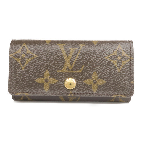 LOUIS VUITTON Monogram Key Holder金扣鎖匙包