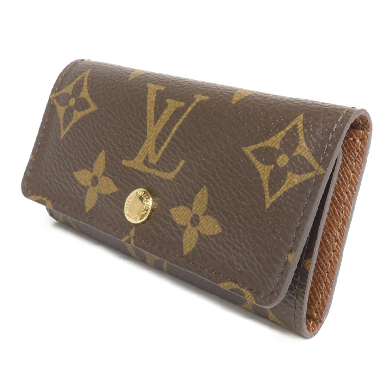 LOUIS VUITTON Monogram Key Holder金扣鎖匙包-2