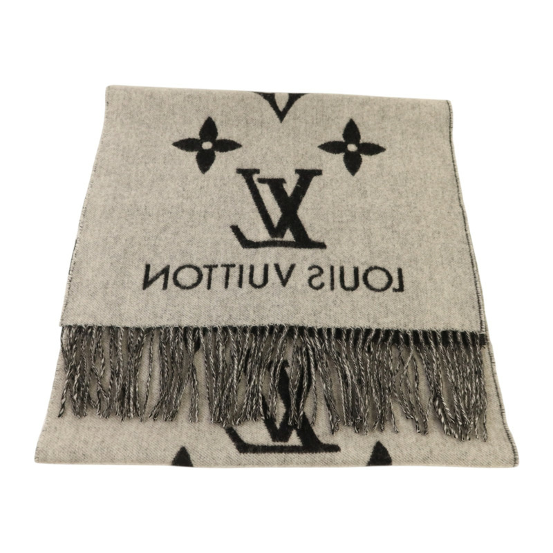 LOUIS VUITTON 羊絨Reykjavik 190x45圍巾-2