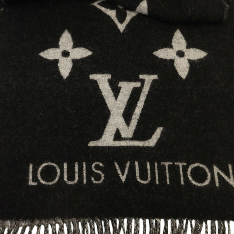 LOUIS VUITTON 羊絨Reykjavik 190x45圍巾-4
