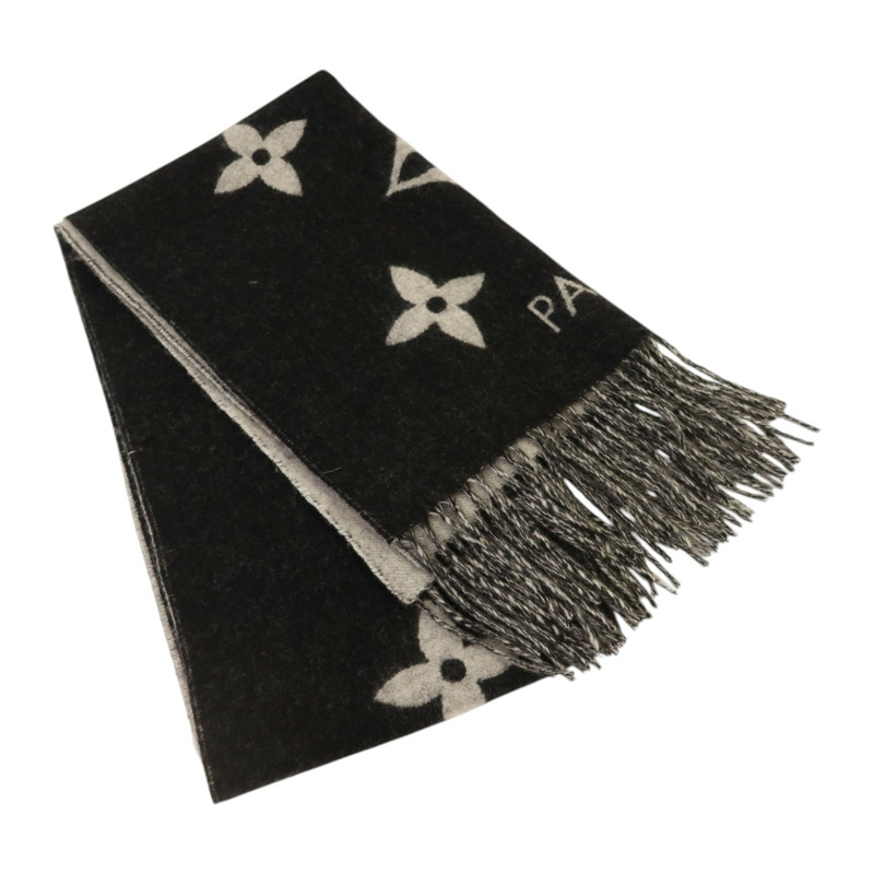 LOUIS VUITTON 羊絨Reykjavik 190x45圍巾-6