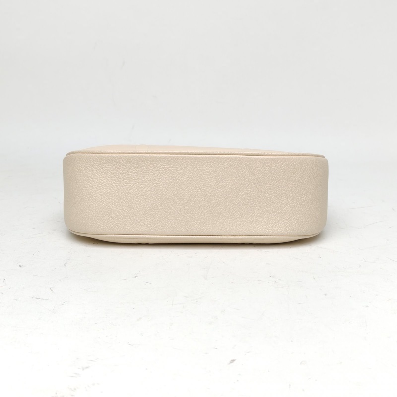 LOUIS VUITTON 米白色牛皮晶片BOULOGNE牛角包壓紋粒面-3