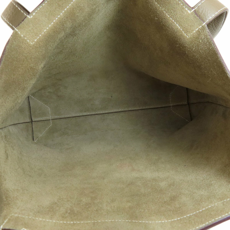 愛馬仕 Cabasellier 31 Etoupe 手提包,Taurillon 皮革,女士款-4