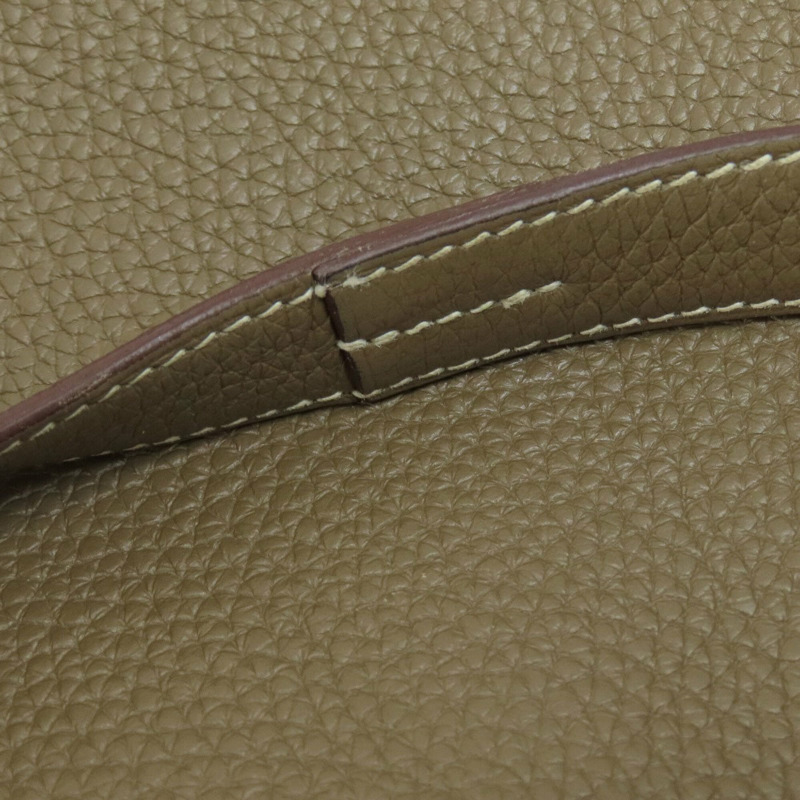 愛馬仕 Cabasellier 31 Etoupe 手提包,Taurillon 皮革,女士款-15