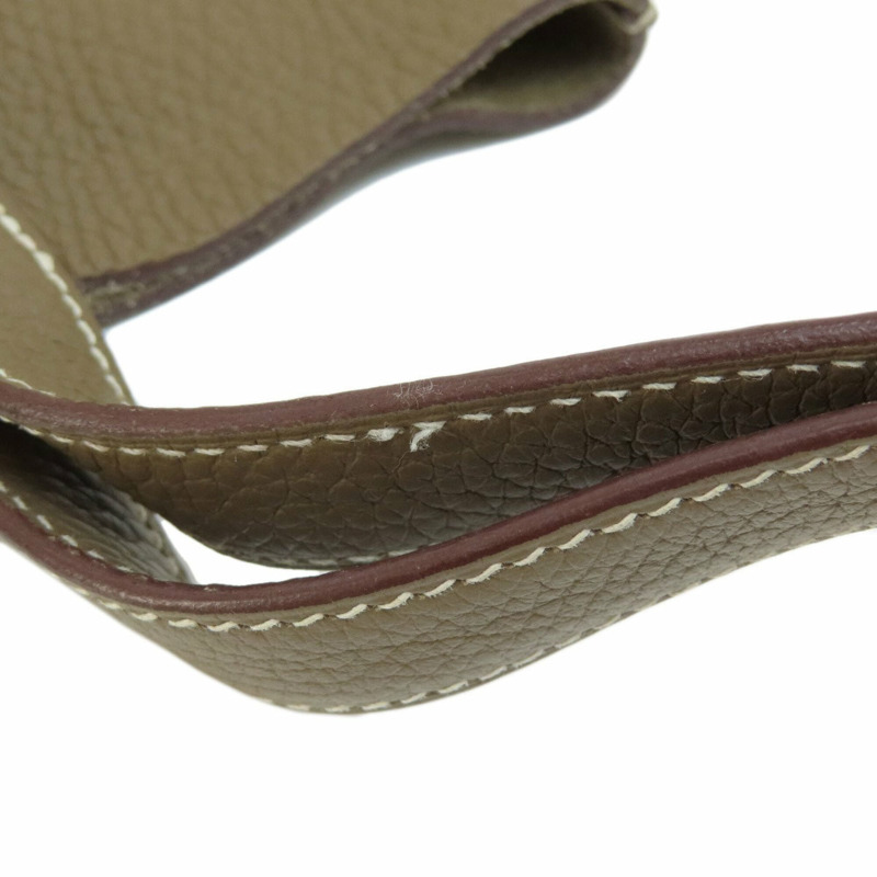 愛馬仕 Cabasellier 31 Etoupe 手提包,Taurillon 皮革,女士款-16