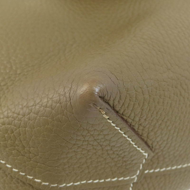 愛馬仕 Cabasellier 31 Etoupe 手提包,Taurillon 皮革,女士款-18