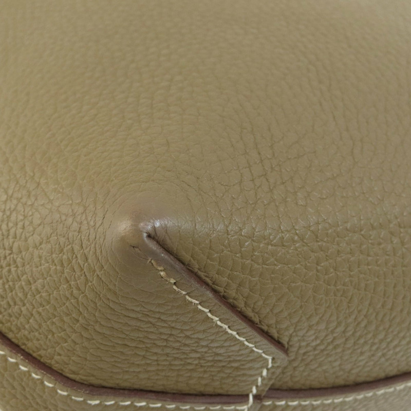 愛馬仕 Cabasellier 31 Etoupe 手提包,Taurillon 皮革,女士款-20