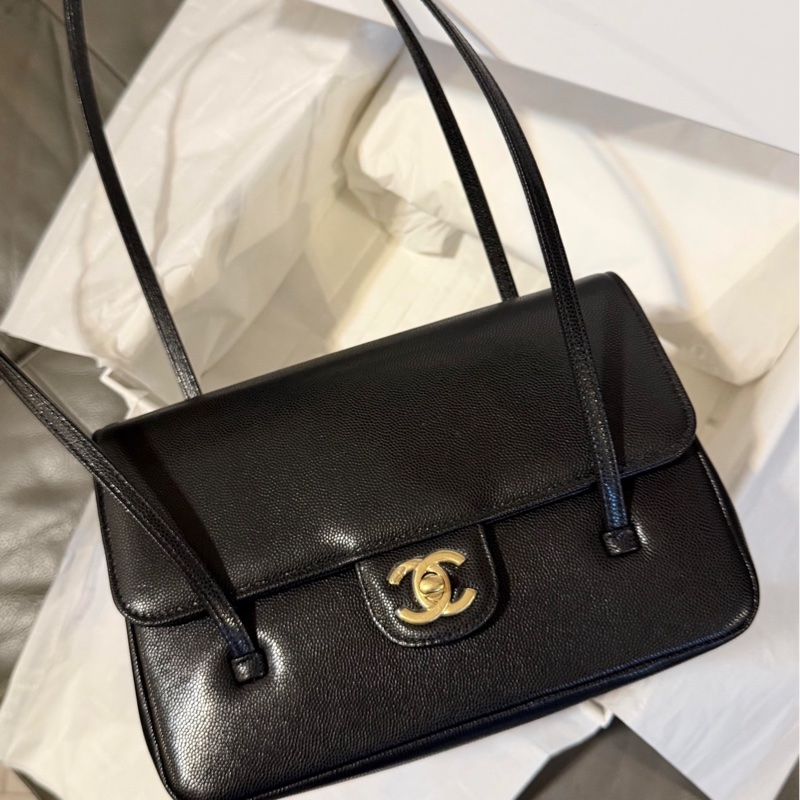 chanel香奈兒26P Preppy coco黑色小號22-1