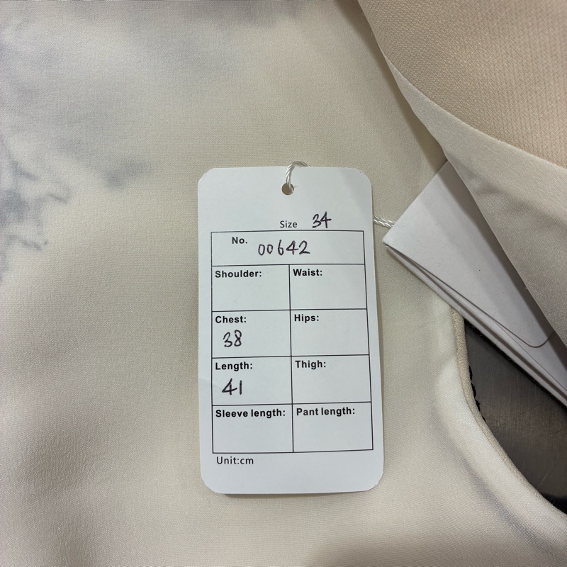 ❤️Dior 超重工米白色刺繡花紋背心馬甲-9