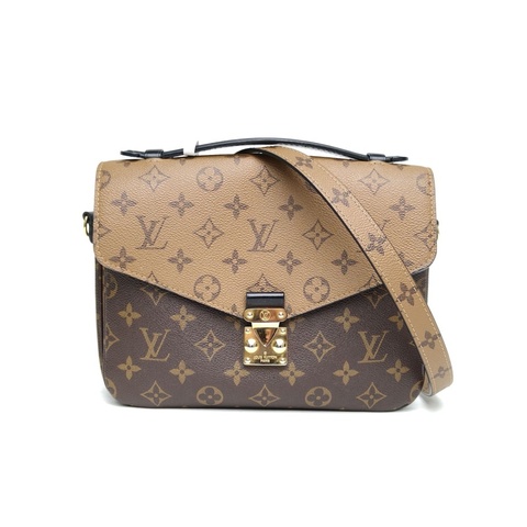 LOUIS VUITTON MetisPochette郵差包拼色PVC金扣2020老花