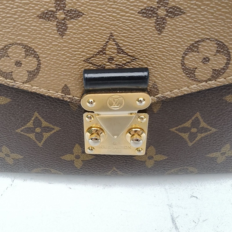 LOUIS VUITTON MetisPochette郵差包拼色PVC金扣2020老花-4