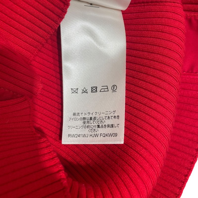 LOUIS VUITTON 路易威登 無袖長版針織背心 混紡 紅色系 XS-6