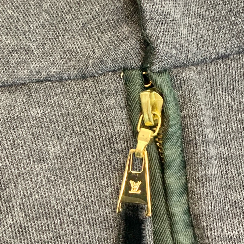 ‼️中古百搭款‼️Louis Vuitton 👑灰色羊毛長裙 🩶🩶-7