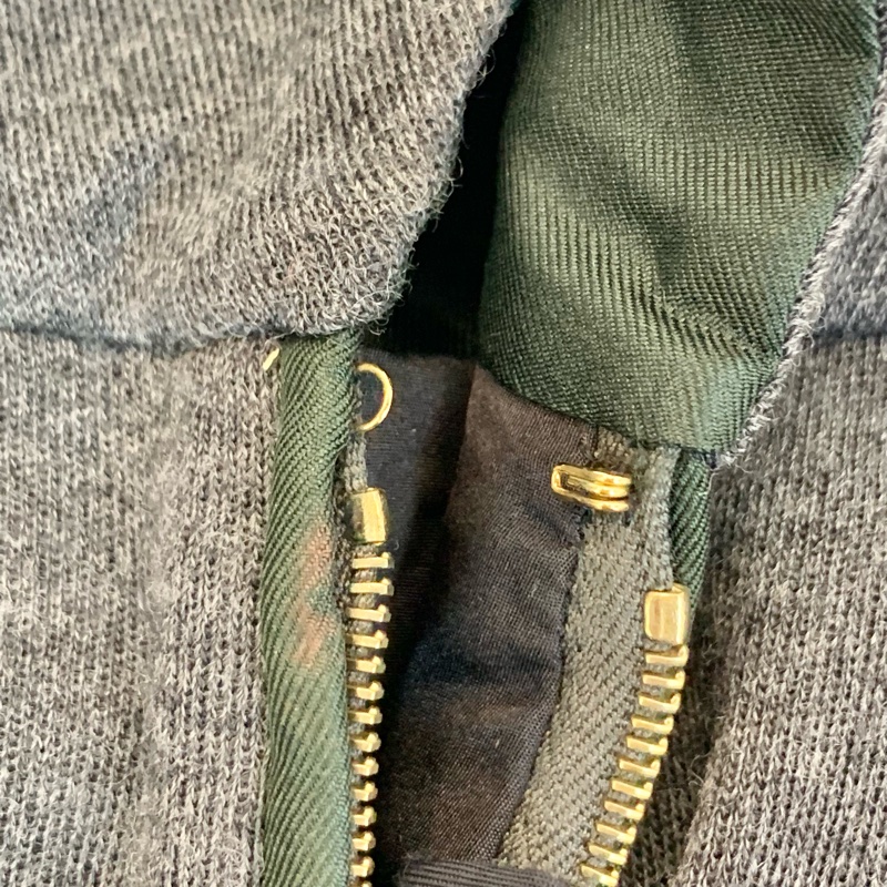 ‼️中古百搭款‼️Louis Vuitton 👑灰色羊毛長裙 🩶🩶-8