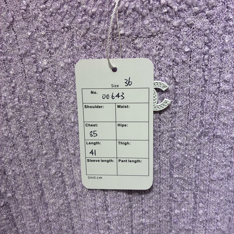 ❤️Chanel 淡紫色背心-7