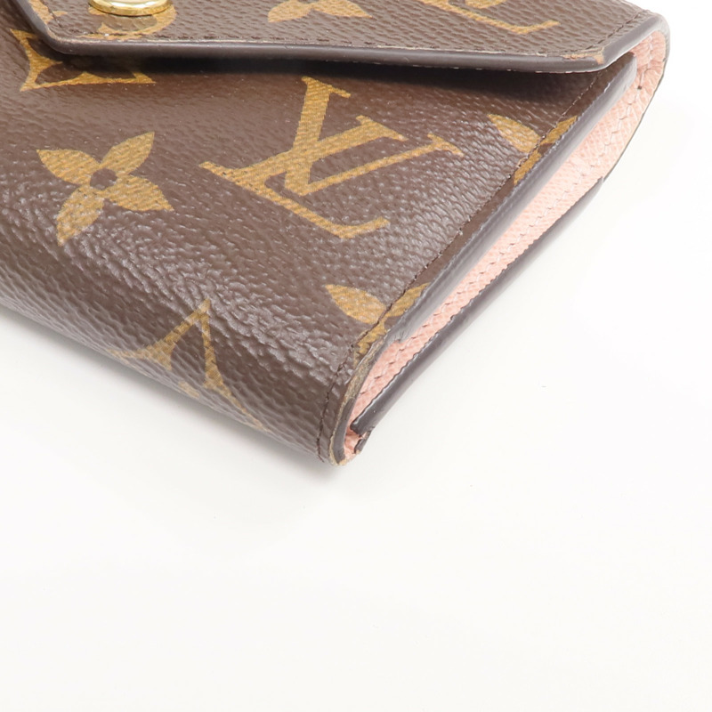 LOUIS VUITTON Monogram Victorine Wallet金扣錢包-6