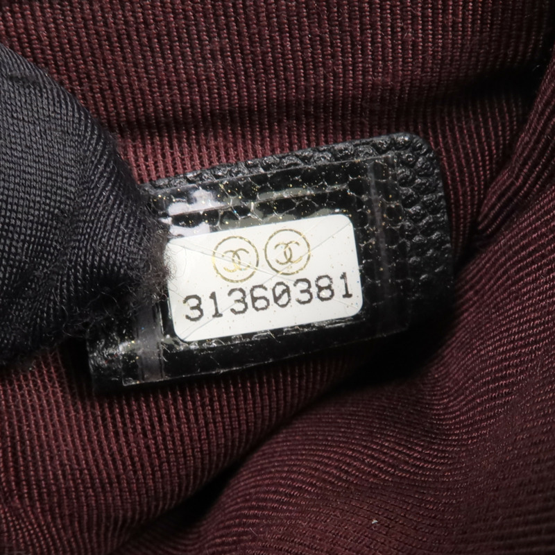 CHANEL 羊皮皮革Classic Small Zipped Pouch銀扣手拿包-14