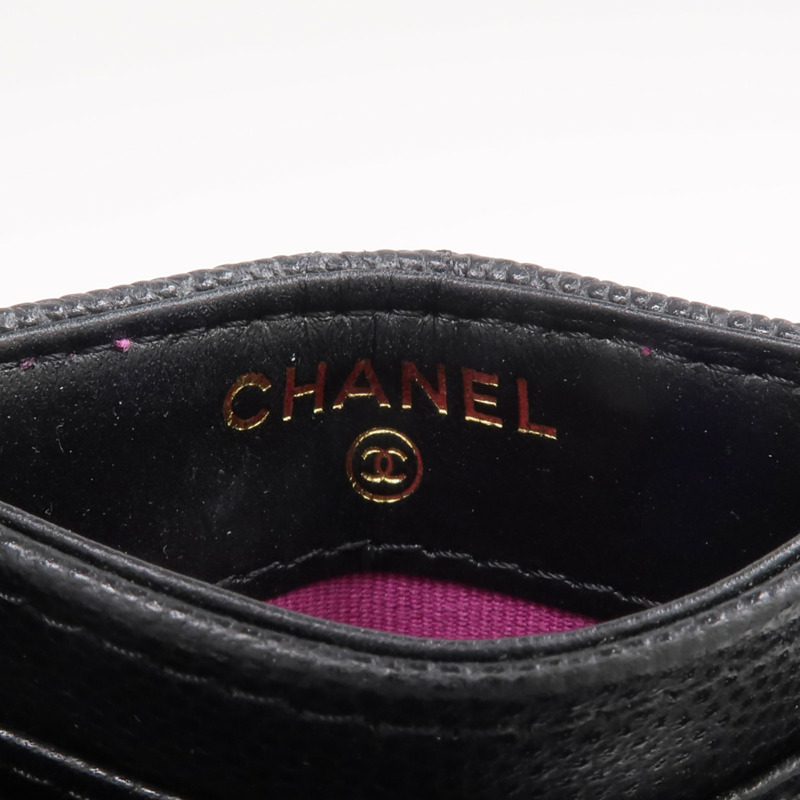 CHANEL 牛皮皮革Card Case卡片套-12