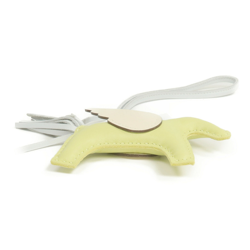 HERMES Milo/Swift皮革Rodeo Pegase PM掛飾-2