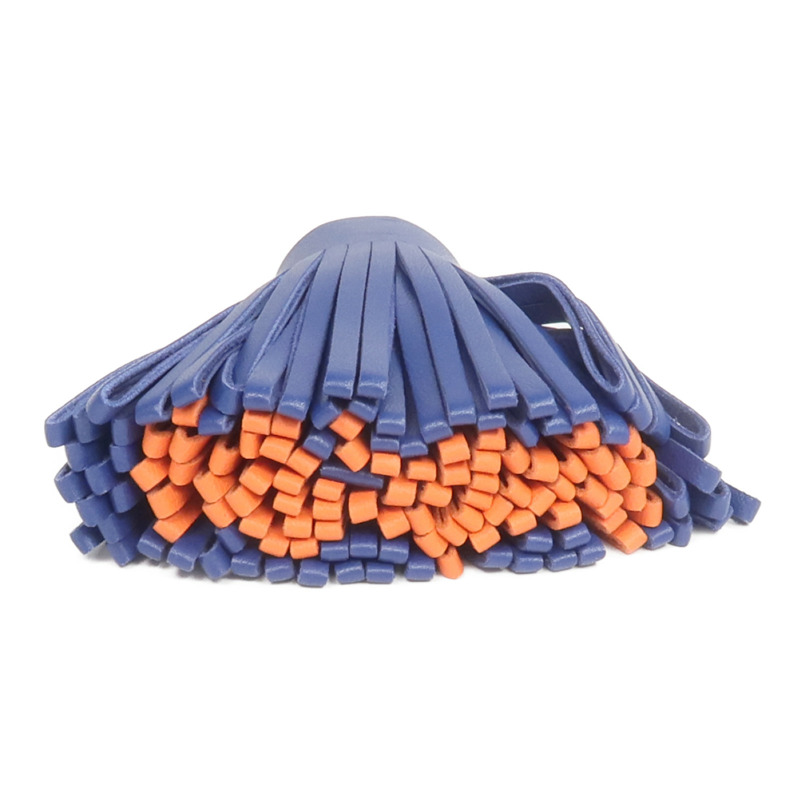 HERMES Milo羊皮皮革Carmen Charm銀扣掛飾-3