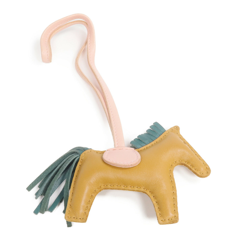 HERMES Milo皮革Rodeo Pegase PM掛飾-1