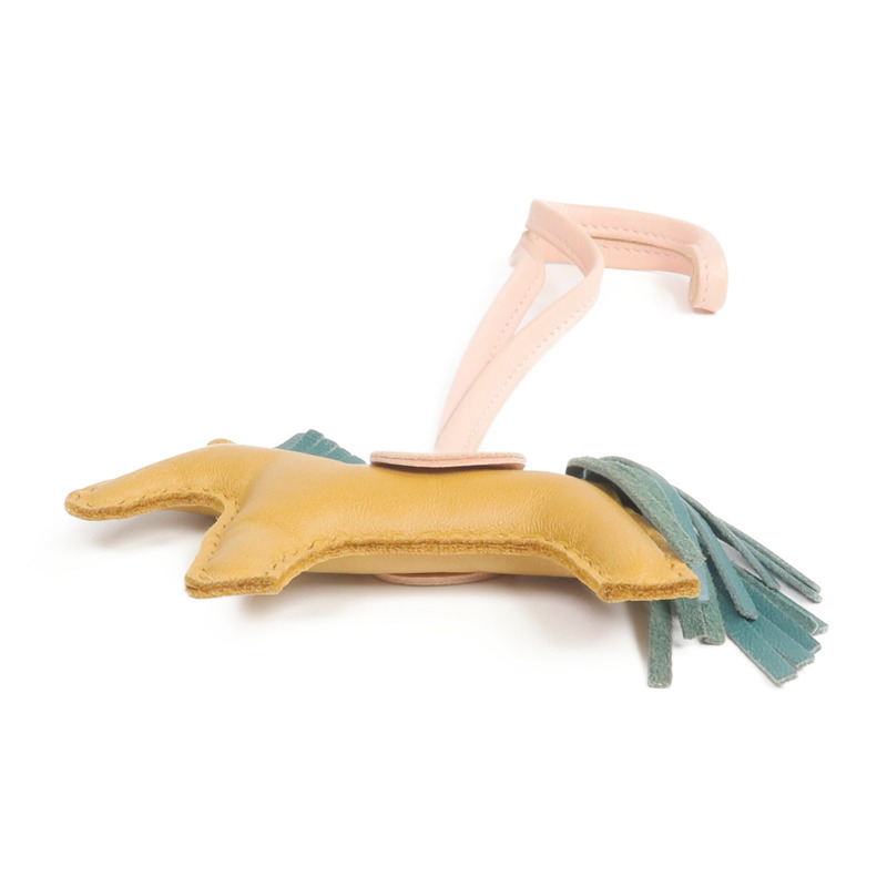 HERMES Milo皮革Rodeo Pegase PM掛飾-2