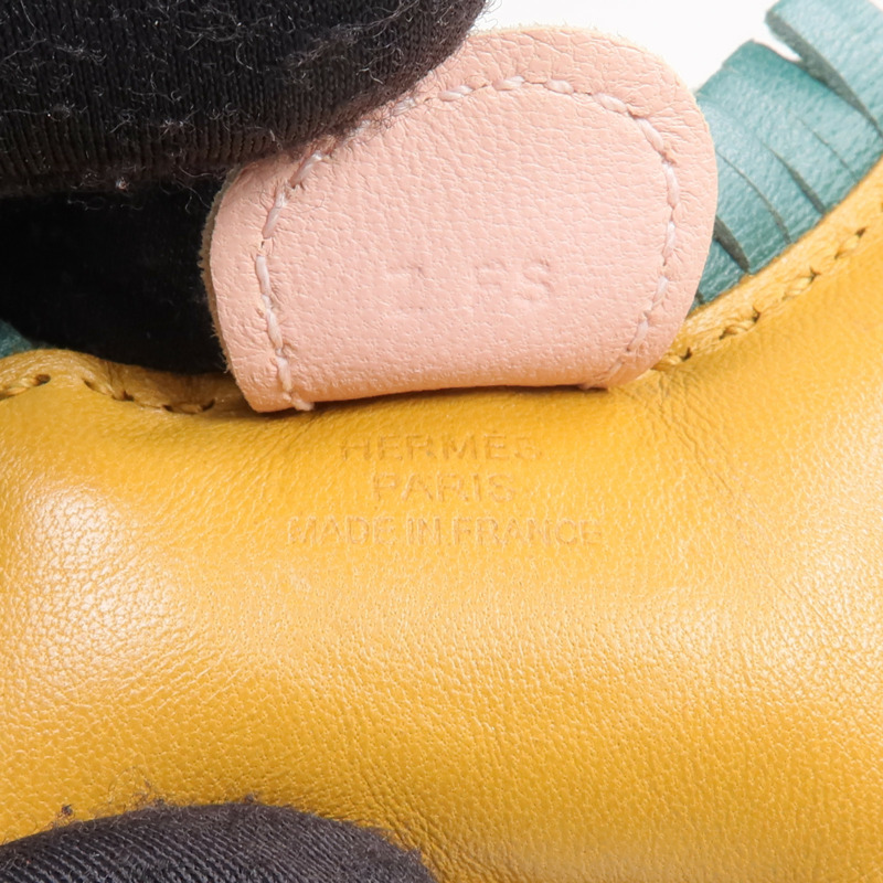 HERMES Milo皮革Rodeo Pegase PM掛飾-5